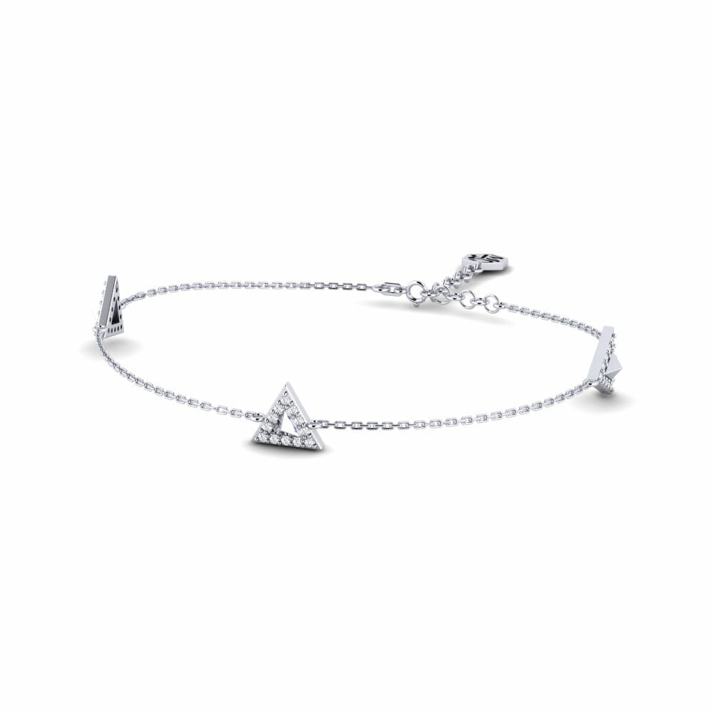 14ct White Gold Women's Bracelet Albemarle