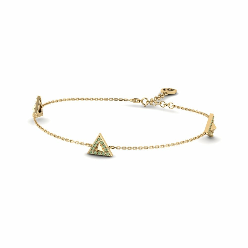 Groene Diamant Dames Armband Albemarle