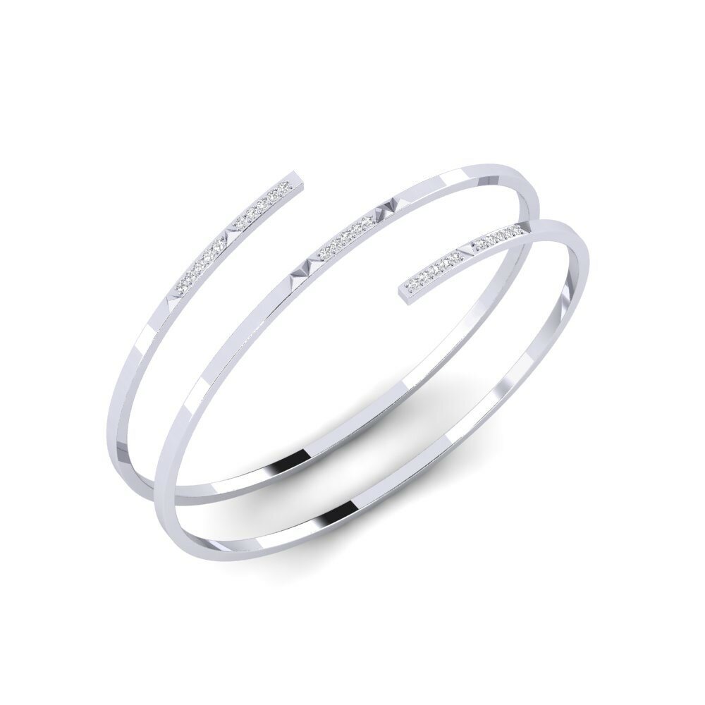 14ct White Gold Women's Bracelet Allington