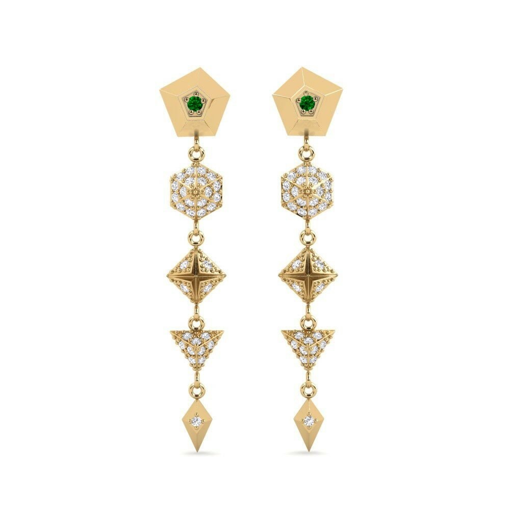 Circonita Verde Pendiente de mujer Amahirwe