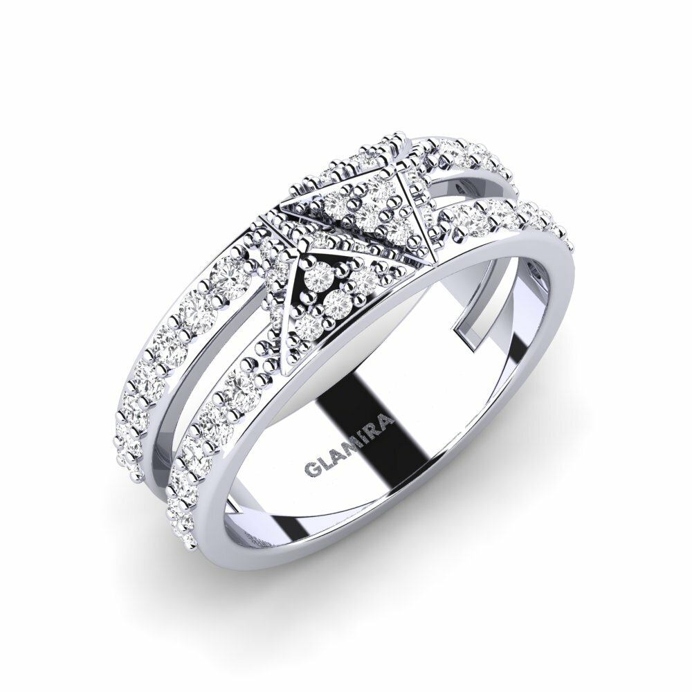 950 Platinum Ring Amberley