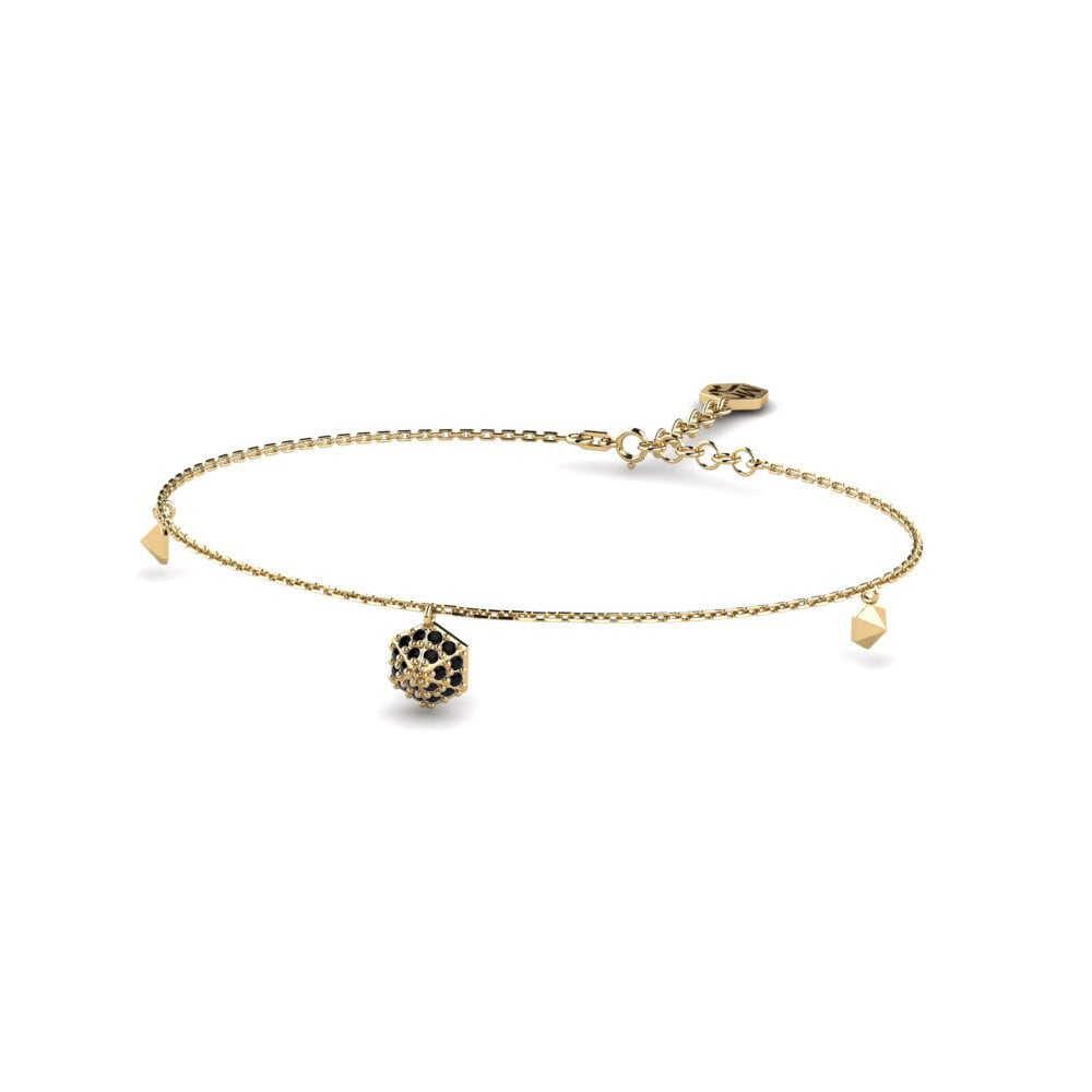 Zwarte Onyx Dames Armband Ambir