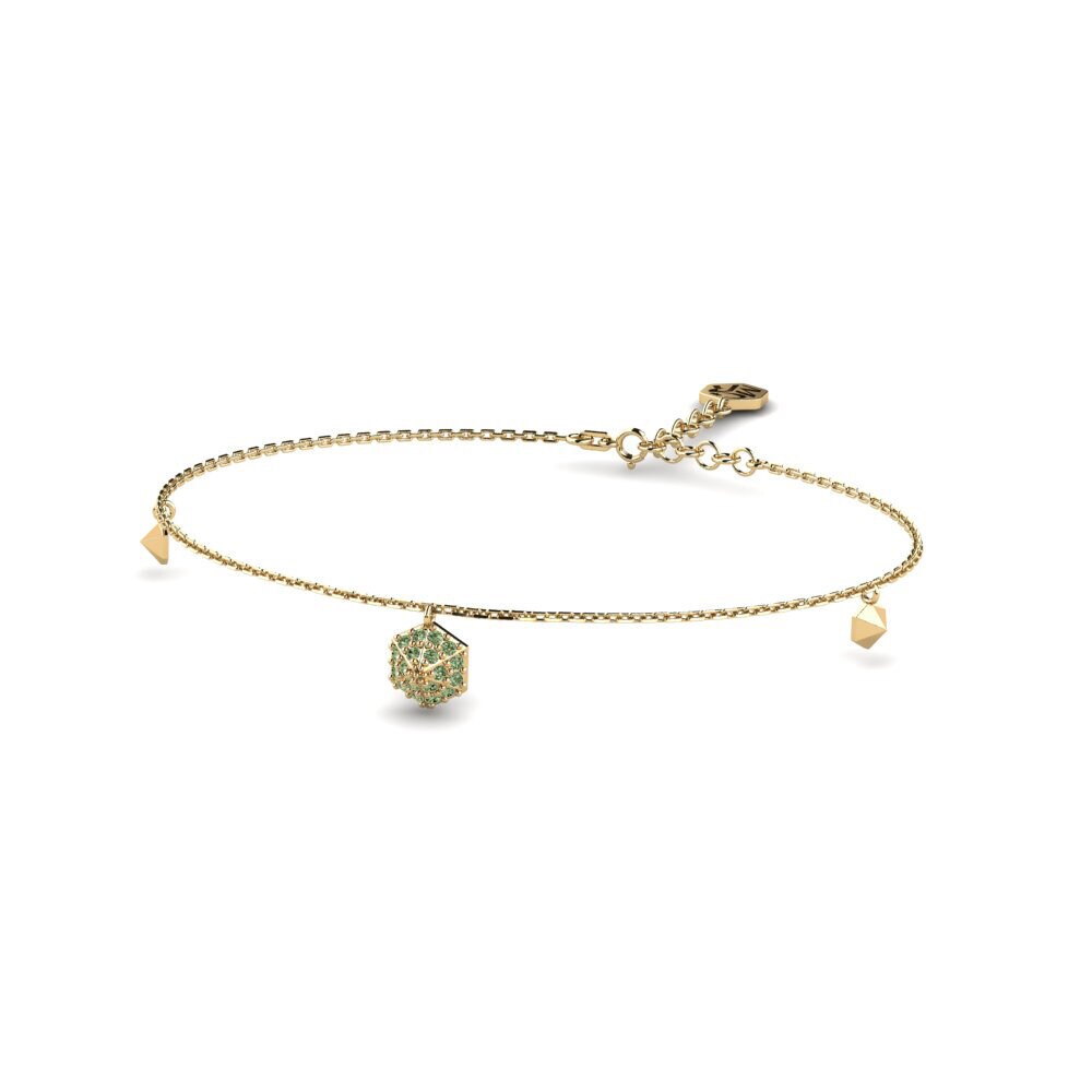Groene Diamant Dames Armband Ambir