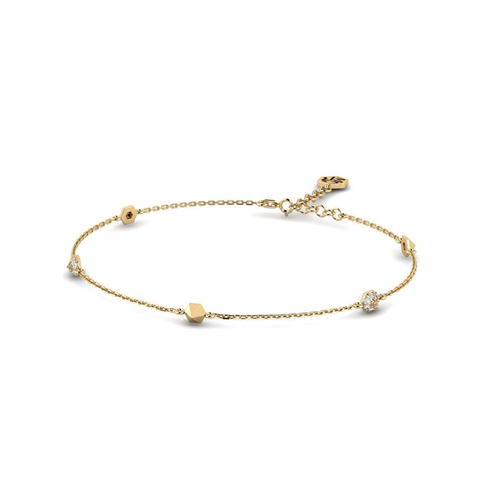Moissanite Women's Bracelet Ansluten