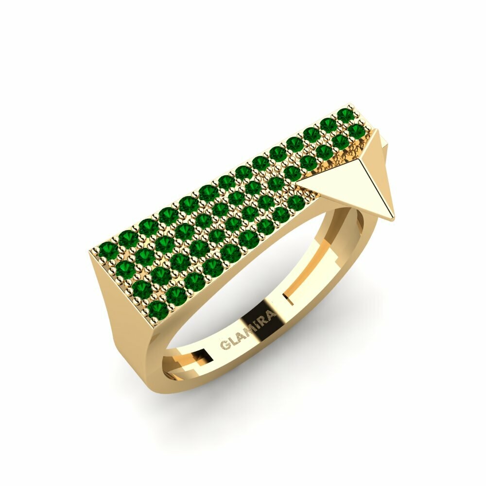 Circonita Verde Anillo Astell