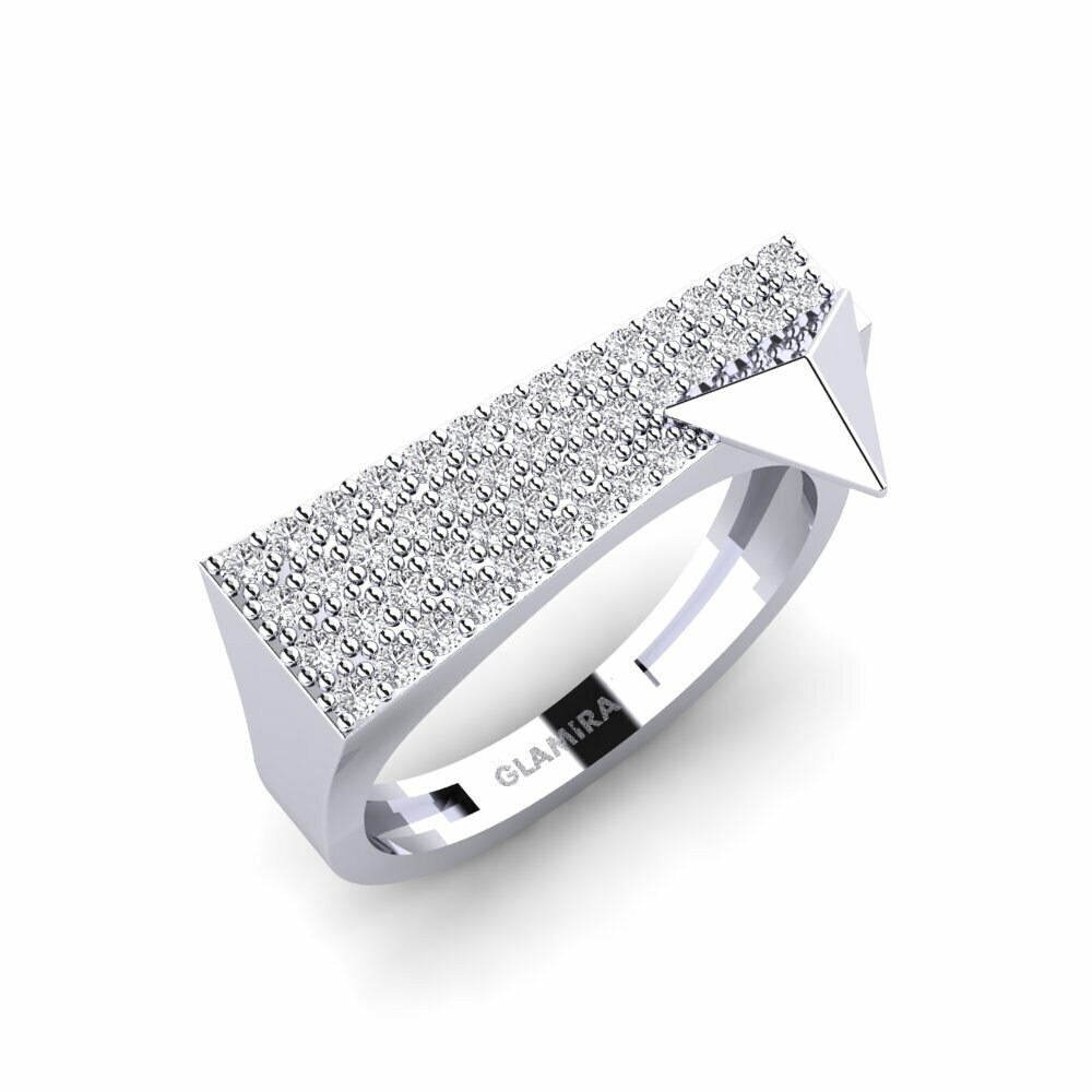 Platine 950 Bague Astell