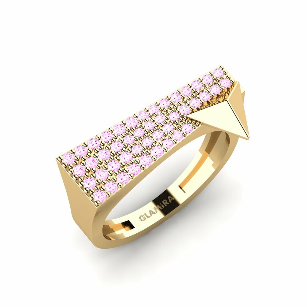 Zaffiro Rosa Anello Astell