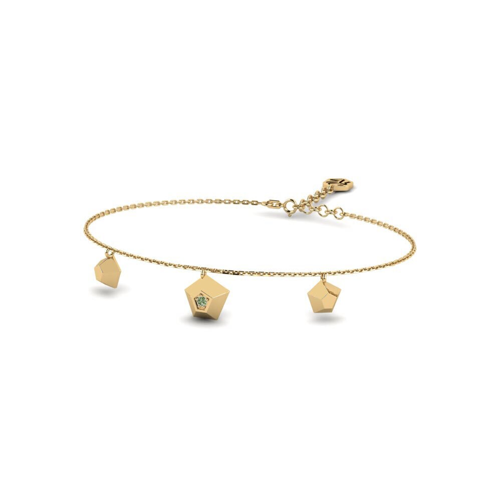 Groene Diamant Dames Armband Astronomer