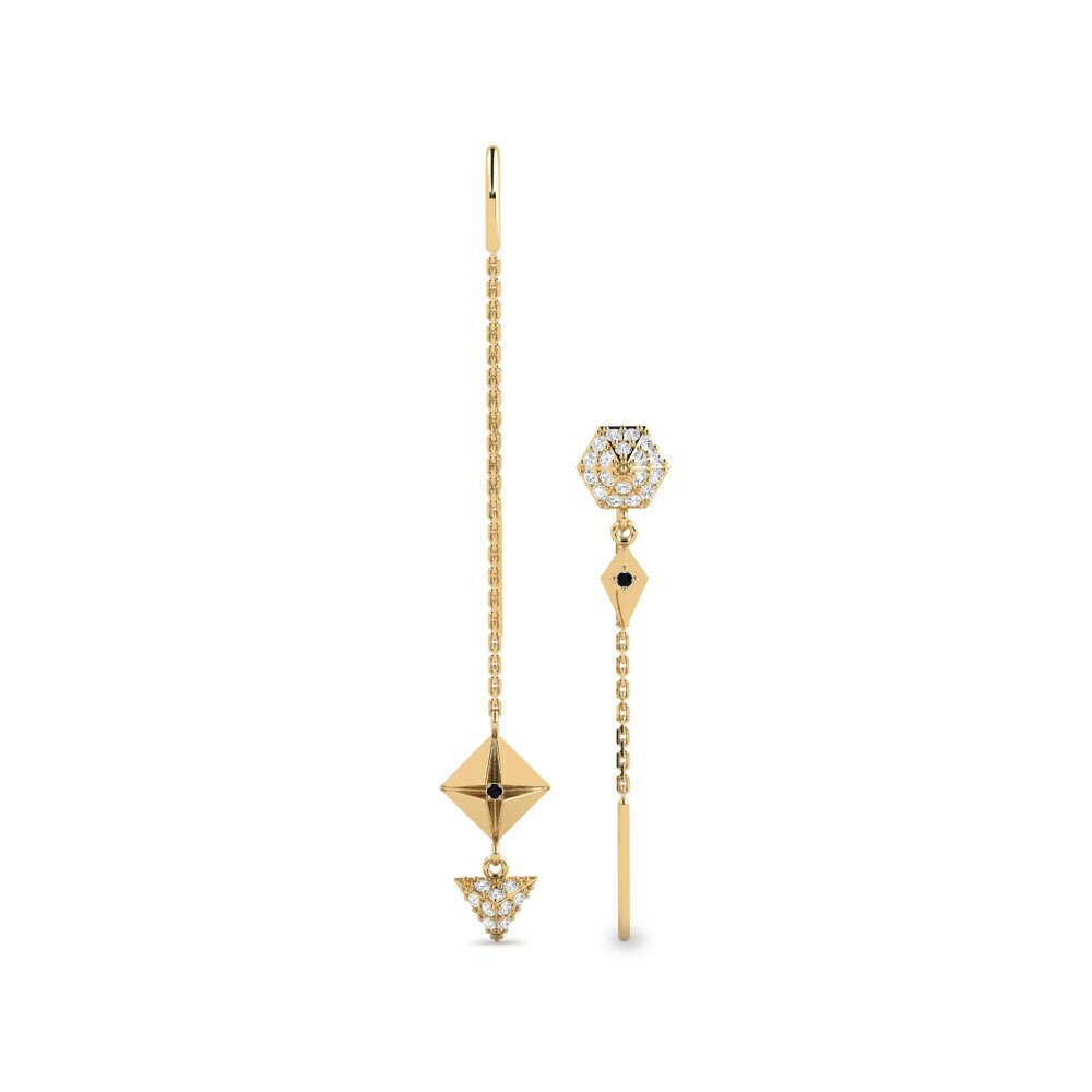 Black Sapphire Women's Earring Audeux - SET