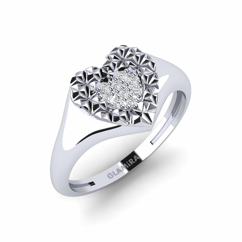Platine 950 Bague Balas