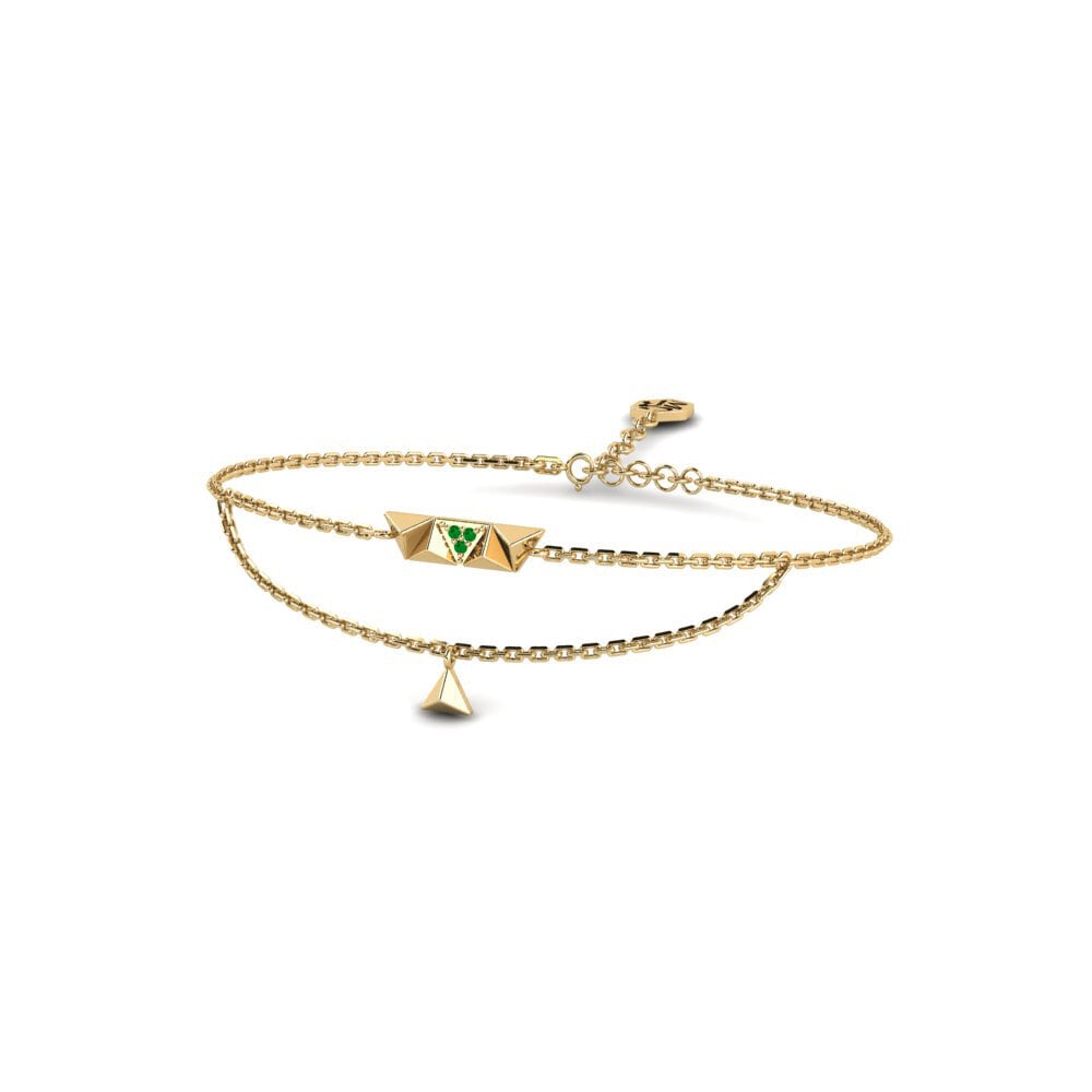 Smeraldo Bracciale da donna Bazely