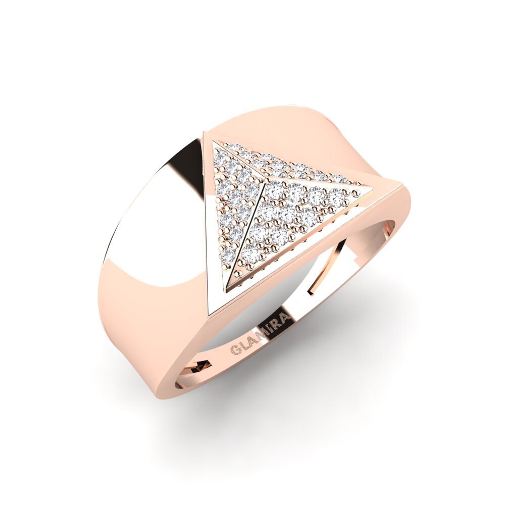 Oro Rosso 585 Anello Blomfield