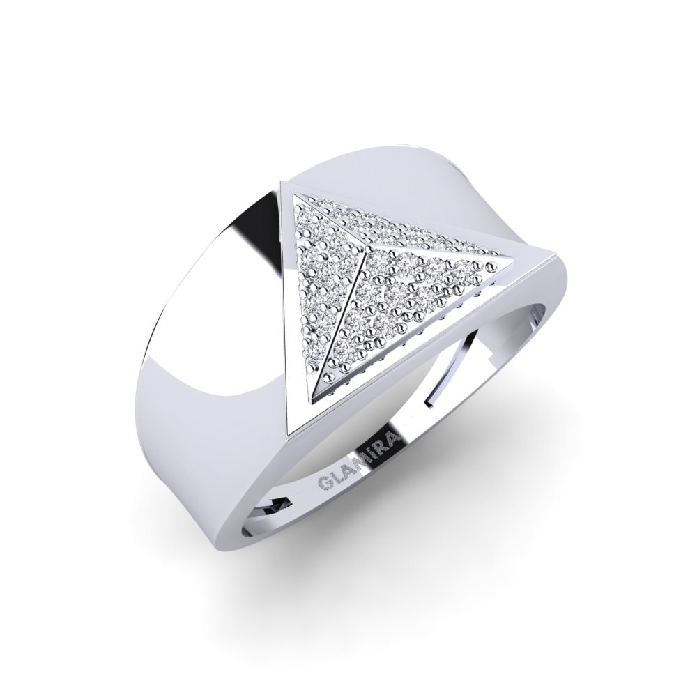 Platine 950 Bague Blomfield