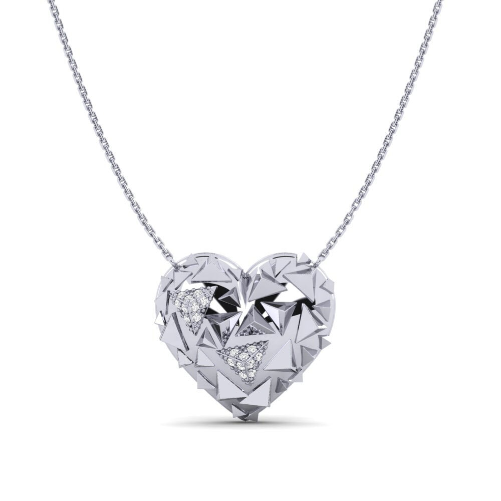 925 Zilver Dames Ketting Borthwick