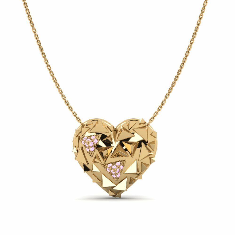 Zafiro Rosado Collar de Mujer Borthwick
