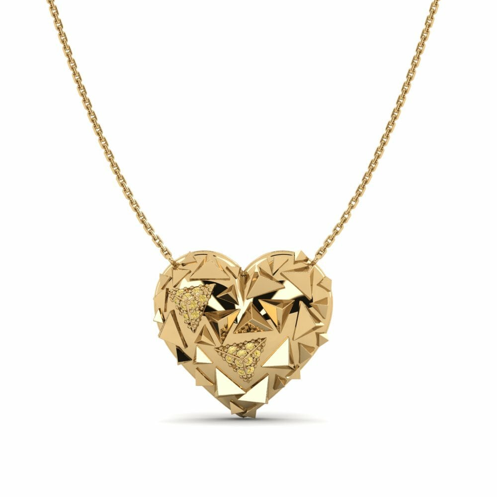 Diamante Giallo Collana da donna Borthwick
