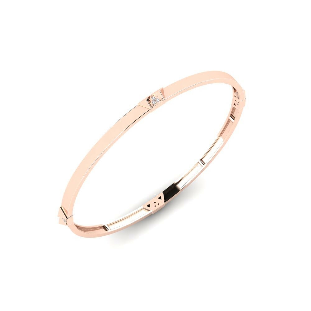 9k Oro Rosa Brazalete de mujer Bramcote