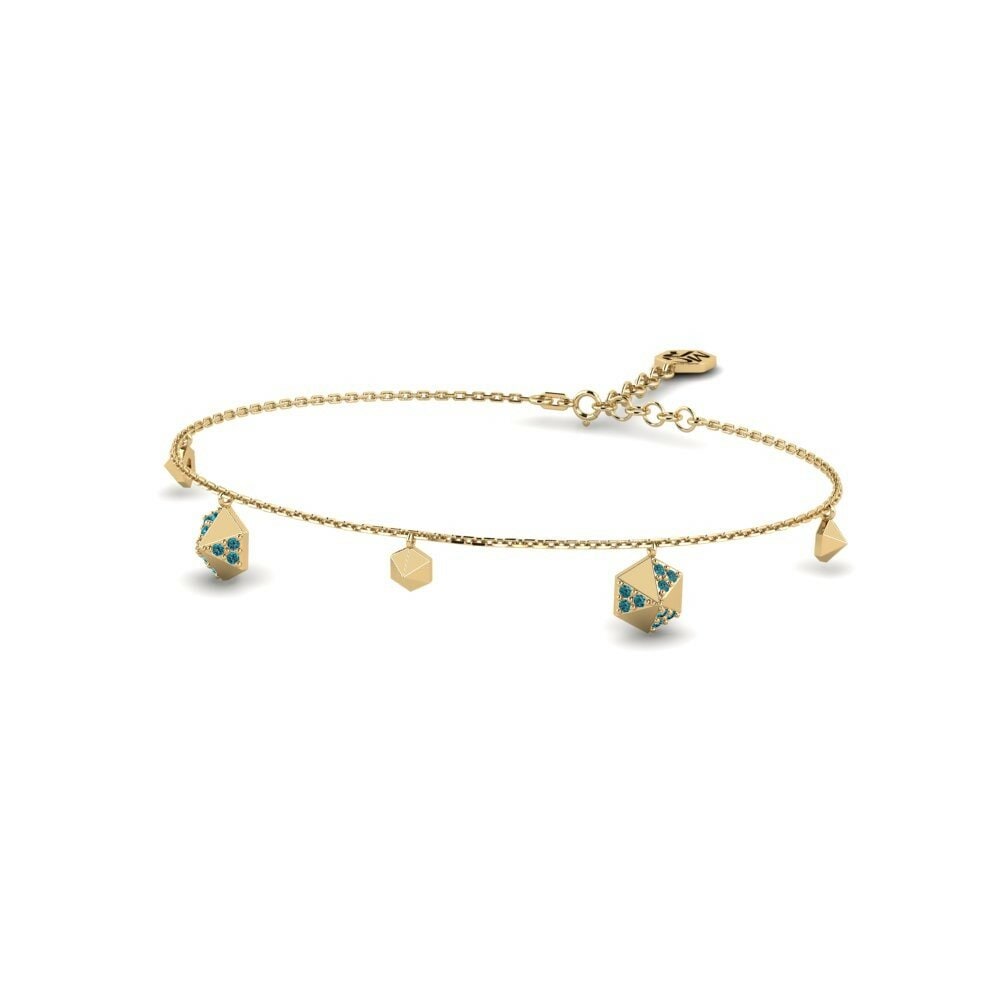 Diamante Blu Bracciale da donna Brapa