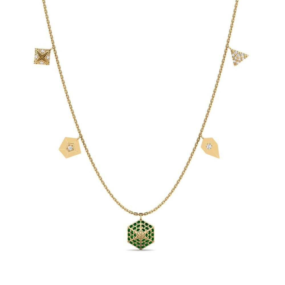 Circonita Verde Collar de Mujer Brenne