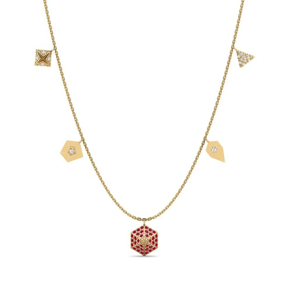 Rubino Collana da donna Brenne