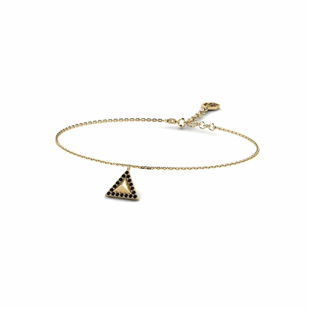 Zwarte Onyx Dames Armband Bulmer