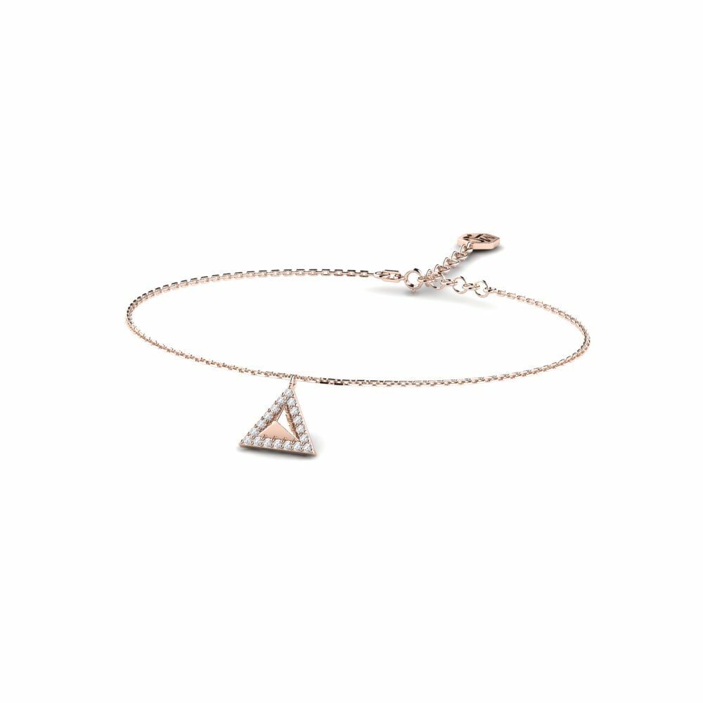 9k Oro Rosa Pulsera de Mujer Bulmer