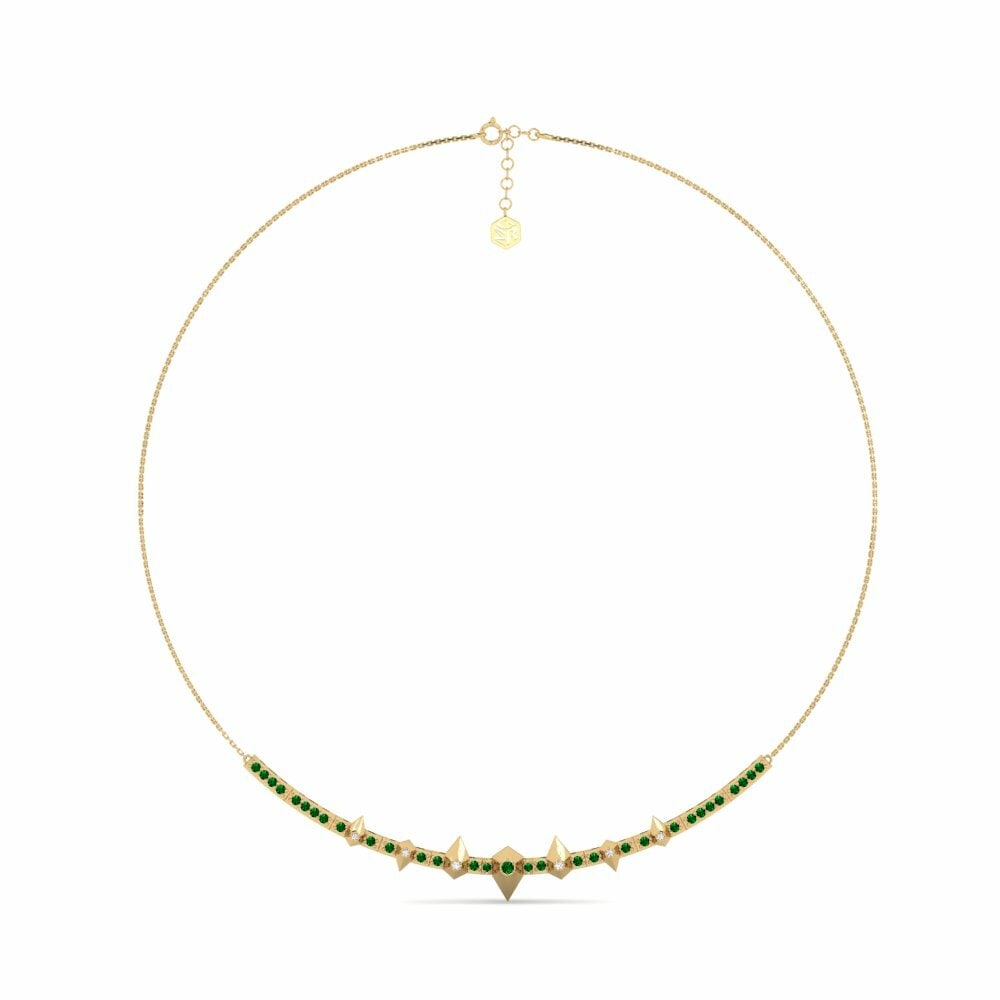 Circonita Verde Collar Gargantilla de Mujer Caledon