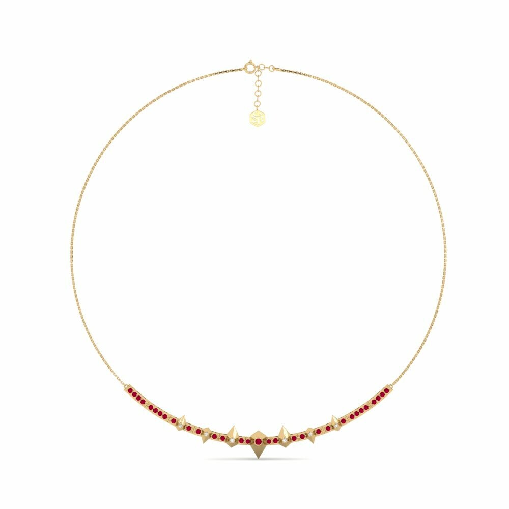Rubino Collana choker da donna Caledon