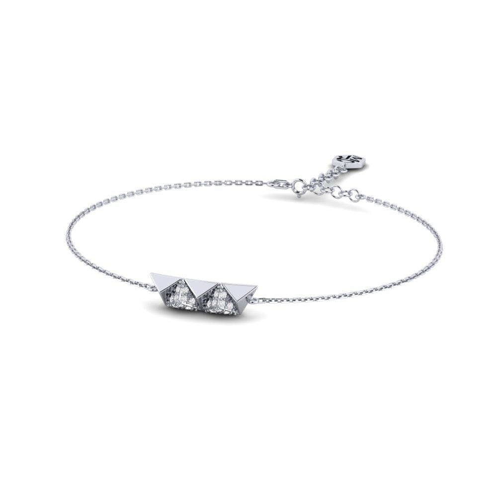 14ct White Gold Women's Bracelet Chudleigh