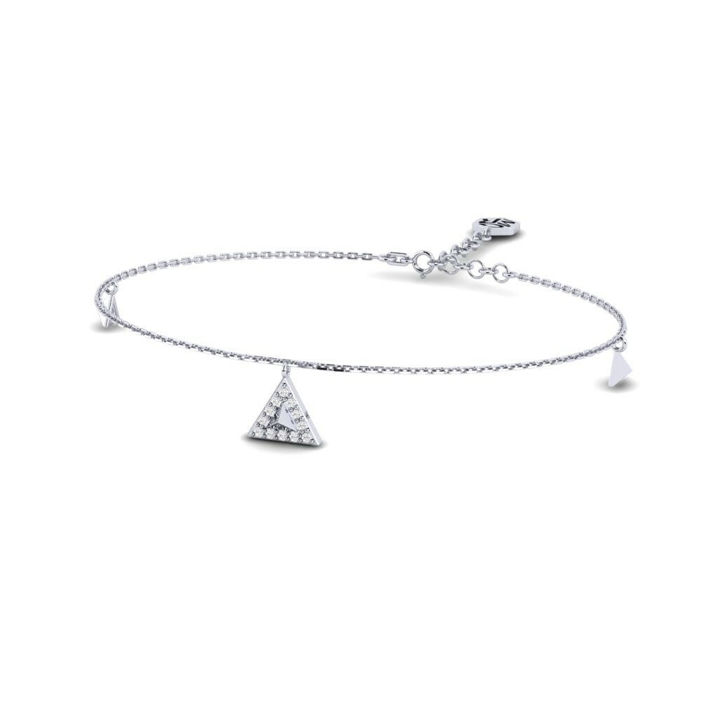 14ct White Gold Women's Bracelet Connaught