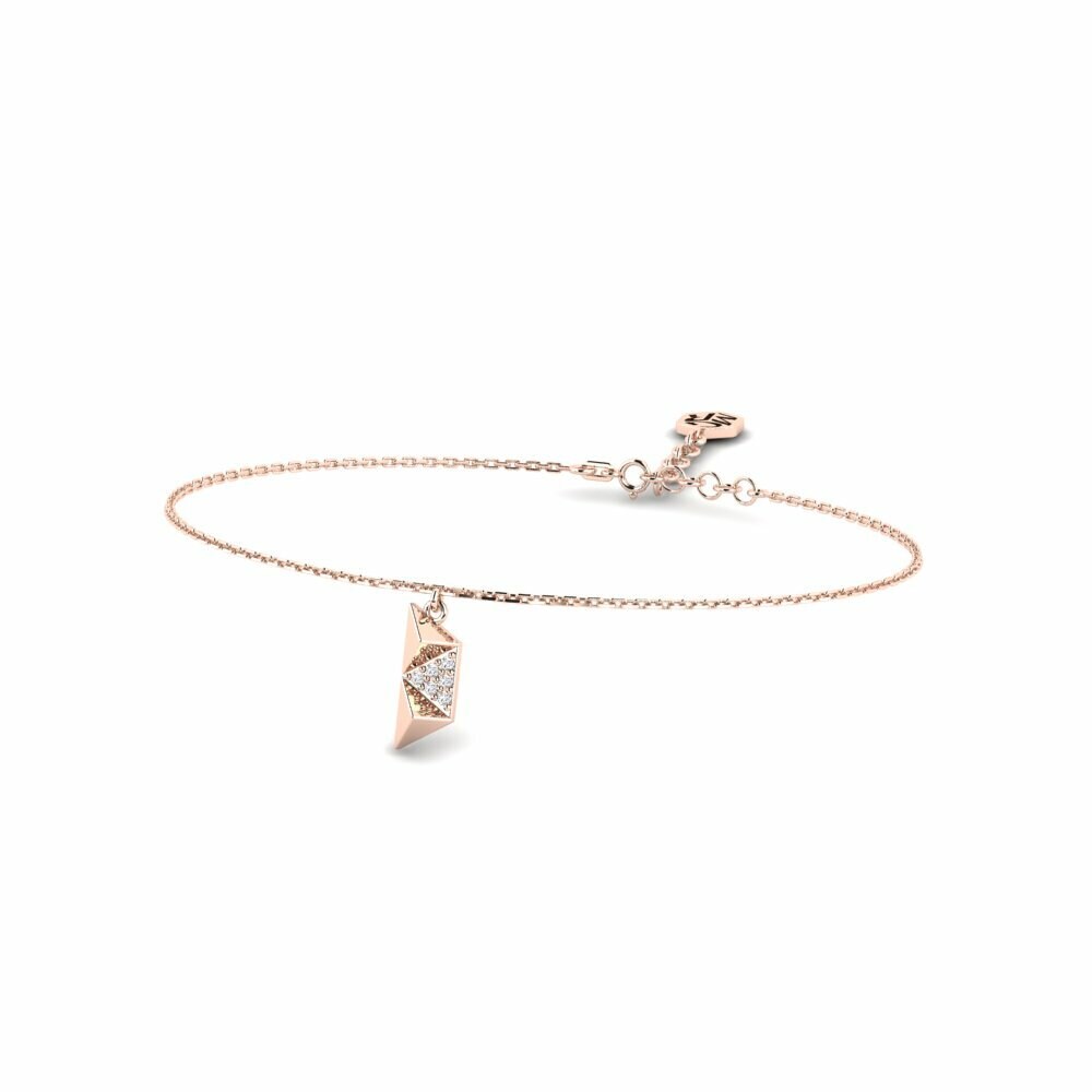 9k Oro Rosa Pulsera de Mujer Consort