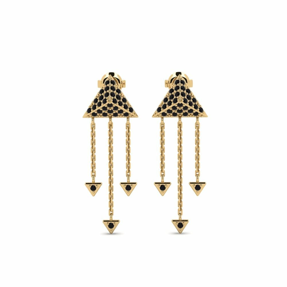 Black Sapphire Women's Earring Curnock