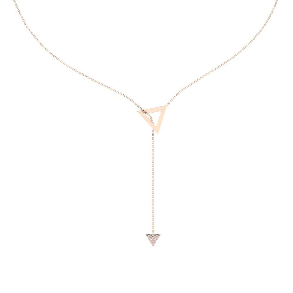 Oro Rosso 585 Collana da donna Deptford
