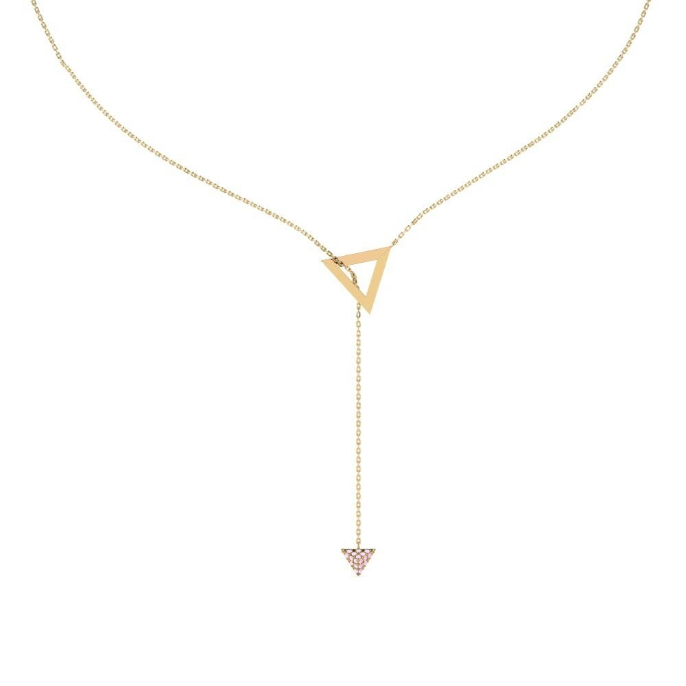Zafiro Rosado Collar de Mujer Deptford