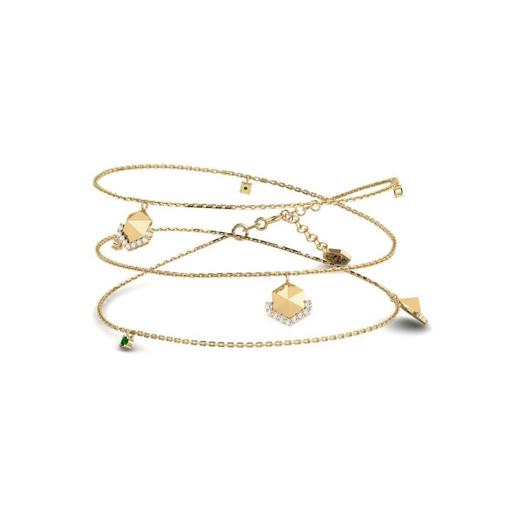 Circonita Verde Collar de Mujer Enkosi