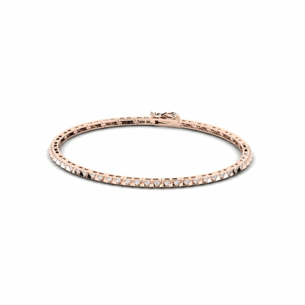 9k Oro Rosa Pulsera de Mujer Fairbairn