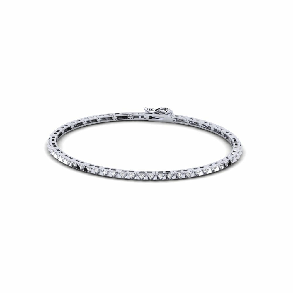 14ct White Gold Women's Bracelet Fairbairn