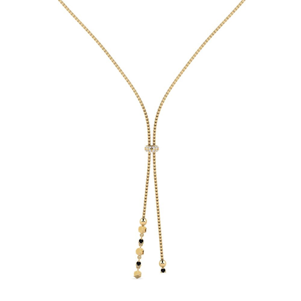 Black Diamond Women's Necklace Gratias