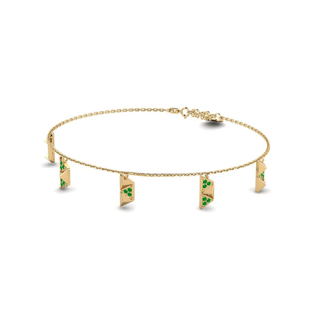 Smeraldo Bracciale da donna Harben