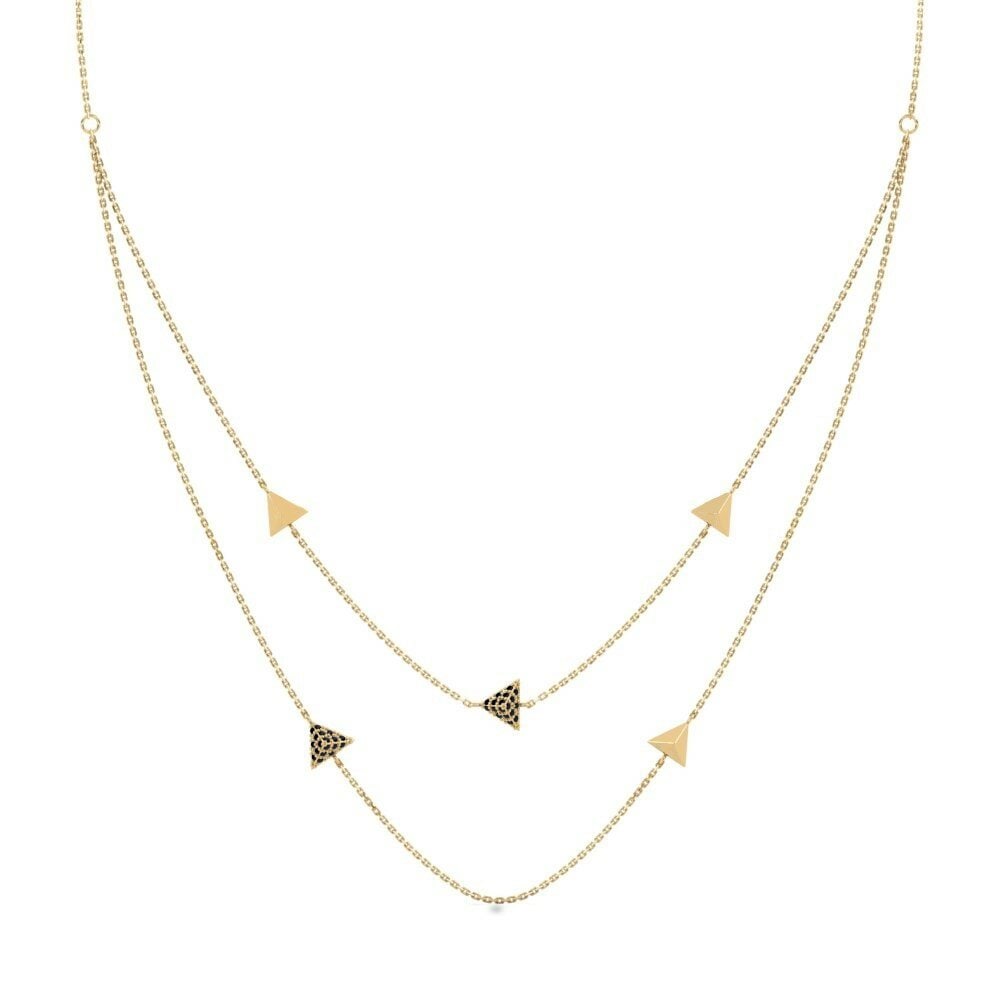 Zafiro negro Collar de Mujer Hatfields