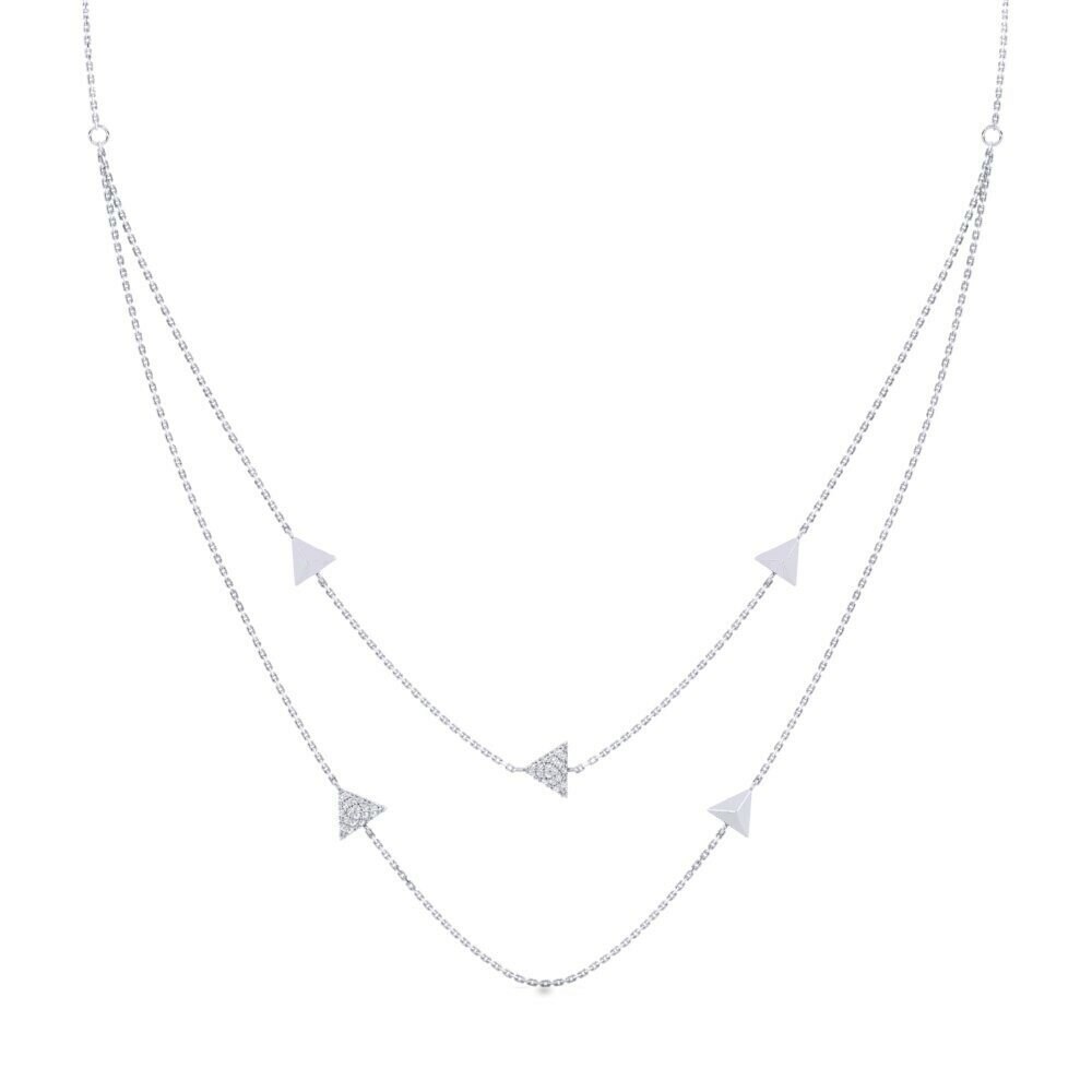 925 Zilver Dames Ketting Hatfields