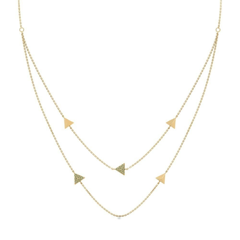 Diamante Verde Collana da donna Hatfields