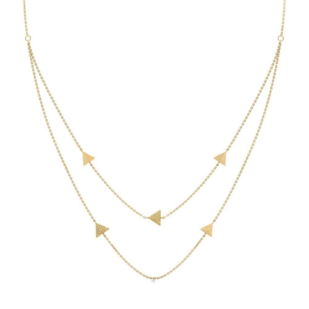 Diamante Giallo Collana da donna Hatfields