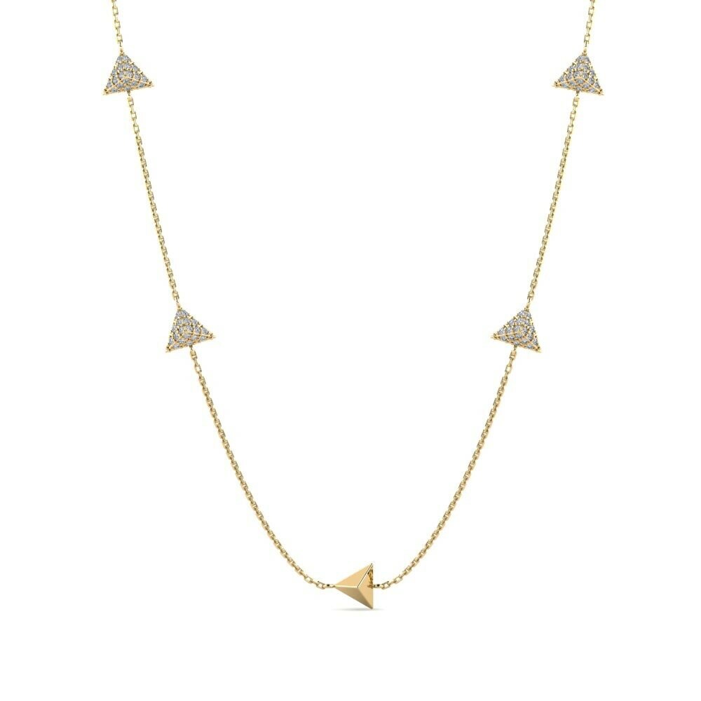 Zirkoon Dames Ketting Hawes