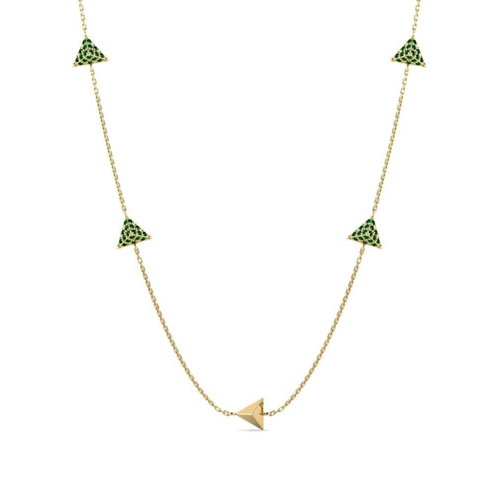 Circonita Verde Collar de Mujer Hawes