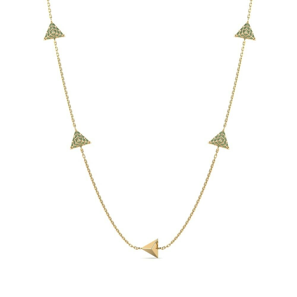 Diamante Verde Collana da donna Hawes