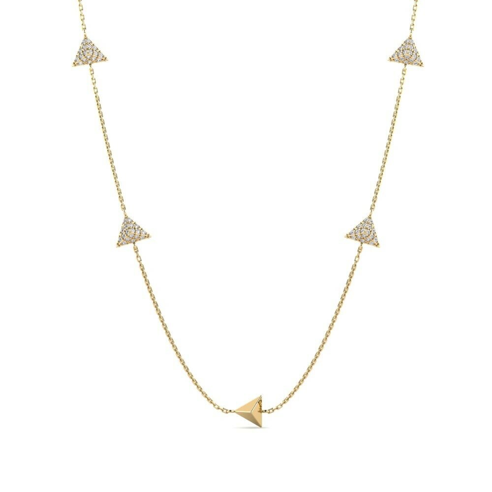 Moissanita Collar de Mujer Hawes