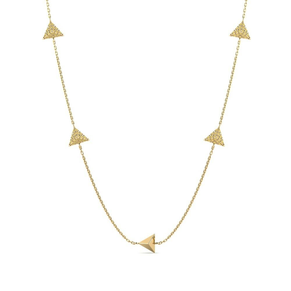 Diamante Giallo Collana da donna Hawes