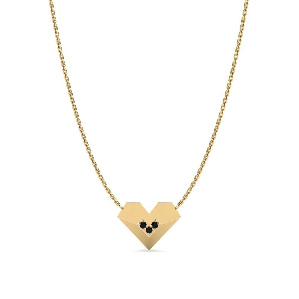 Black Onyx Women's Necklace Hemela