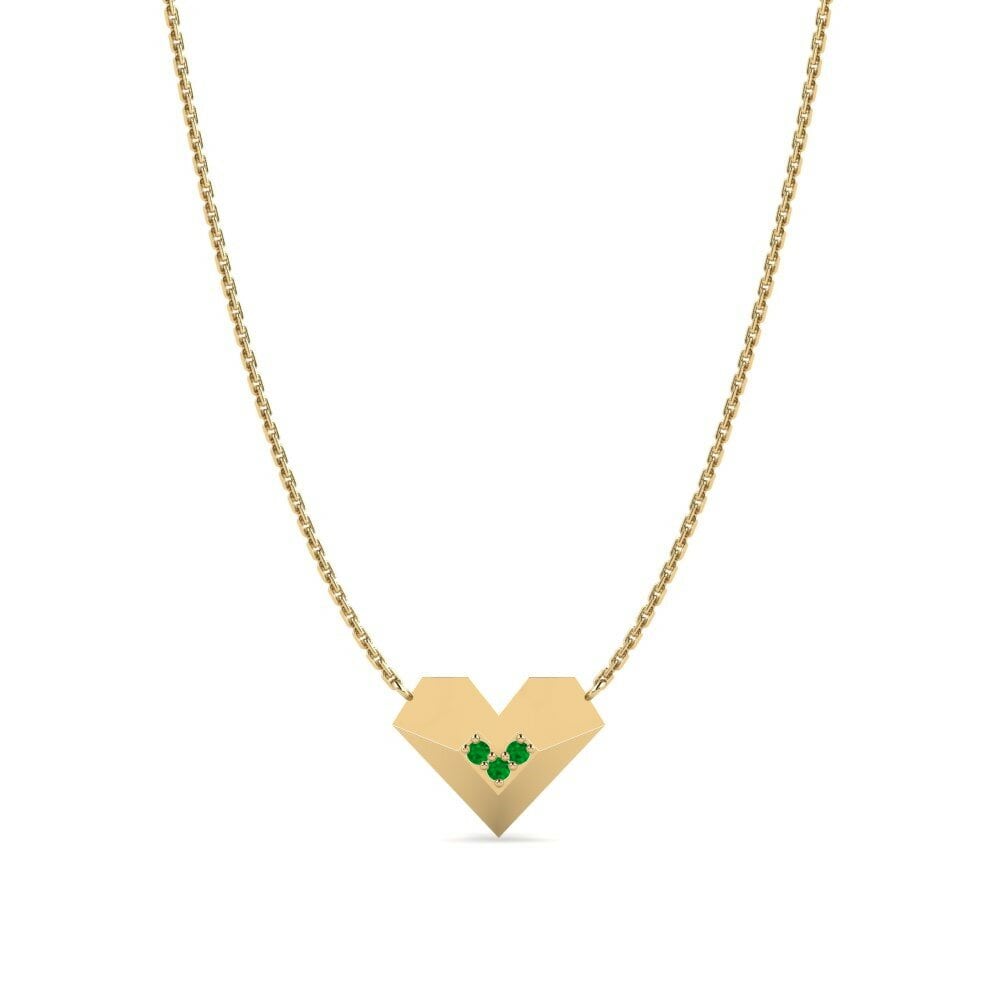 Zamrud Kalung wanita Hemela